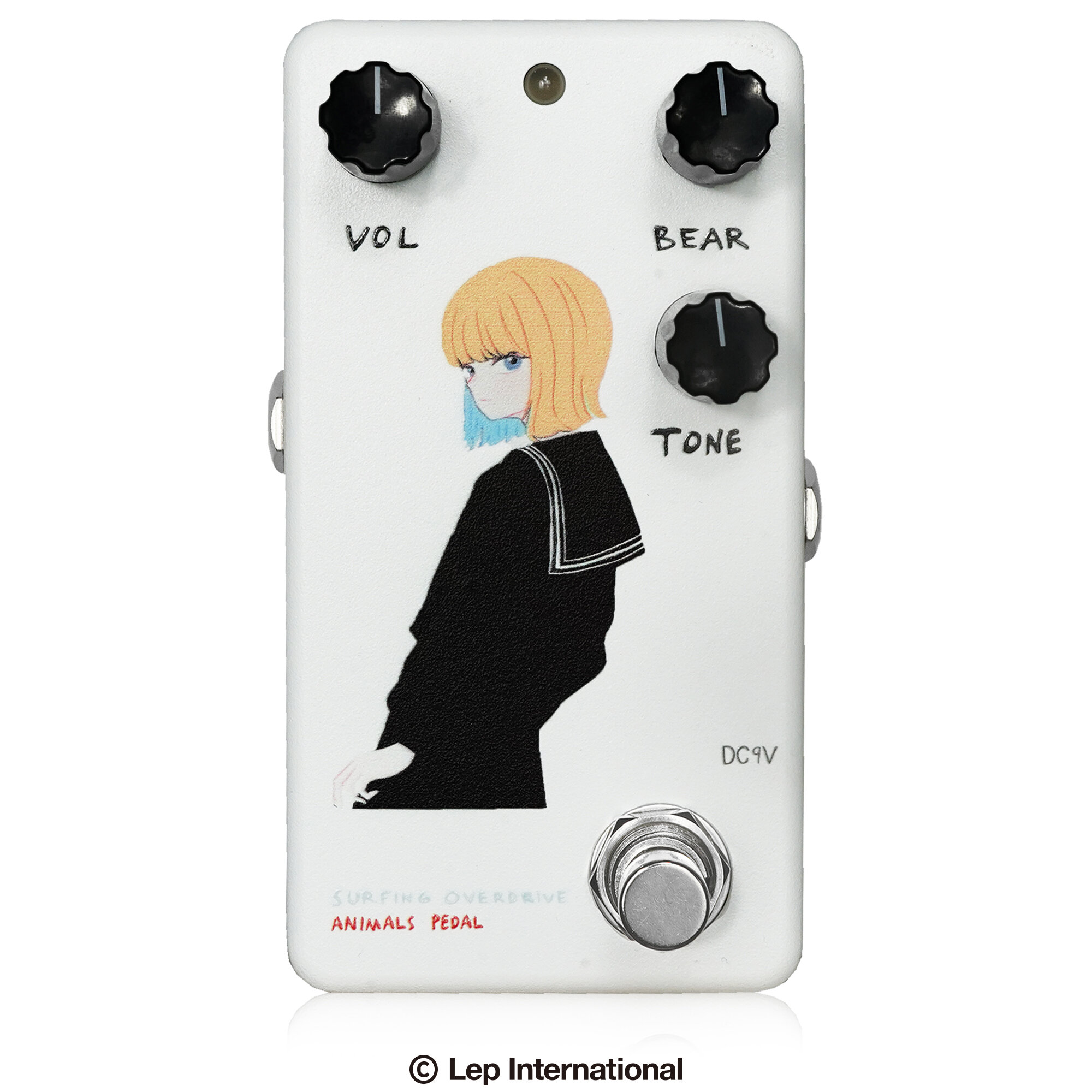 Animals Pedal / Custom Illustrated 002 Surfing Bear Overdrive by 